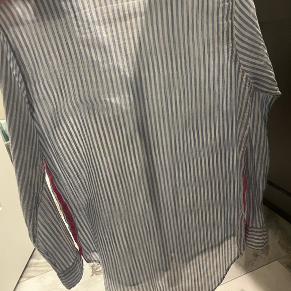 Sundry Evereve pop stripe button down - Picture 3 of 5